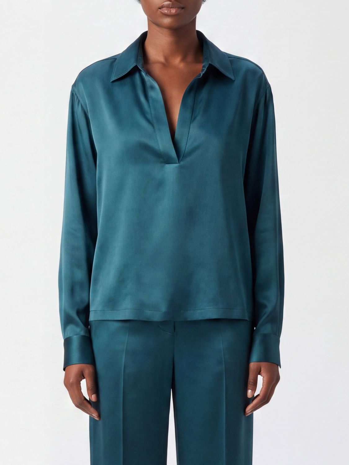 [Tom Ford] Blouse FW26 TS2144FAX1720 GDV
