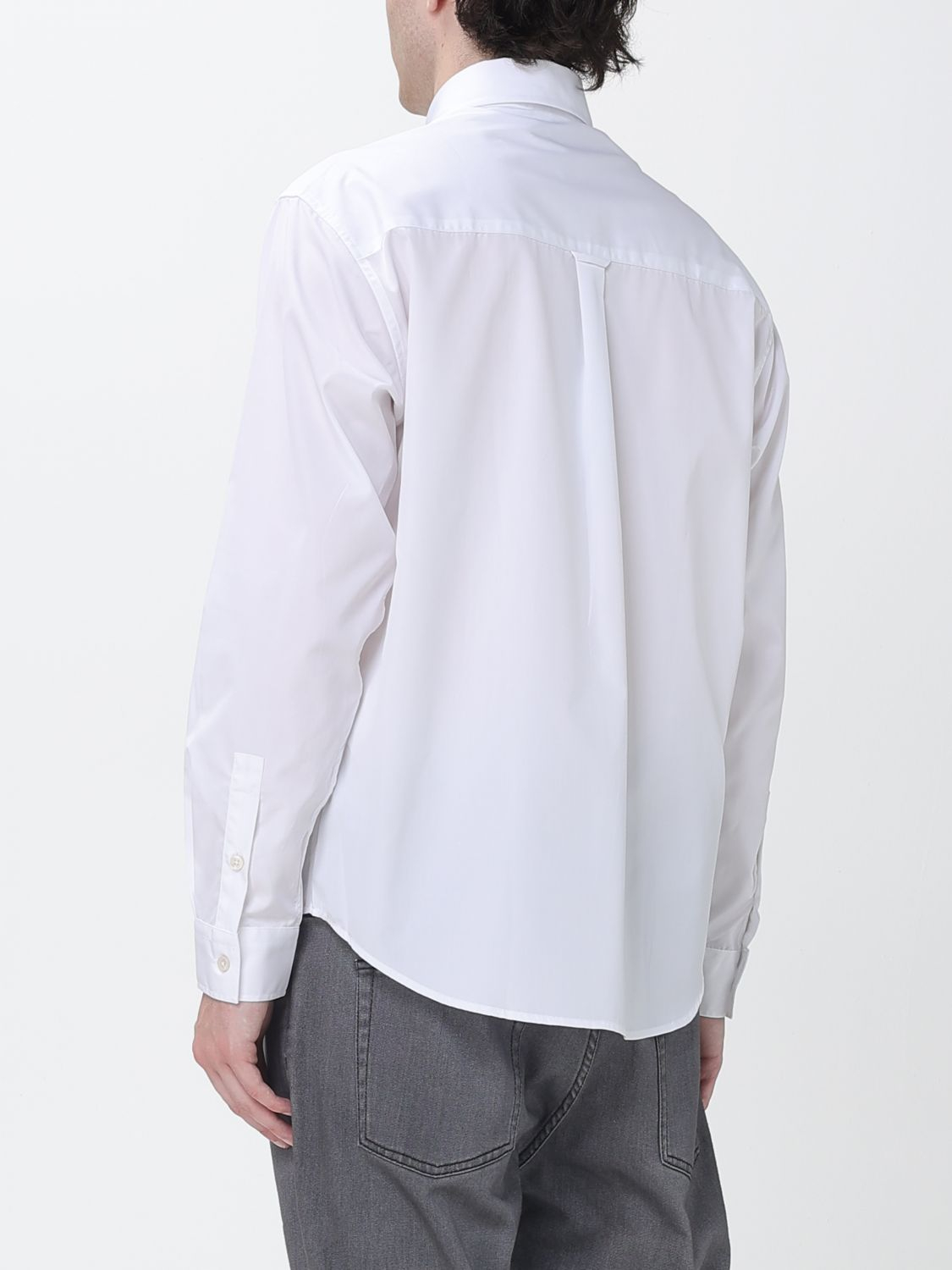 [Palm Angels] Shirts Long Sleeve FW26 PAMGE01F26FB01 OFF WHITE
