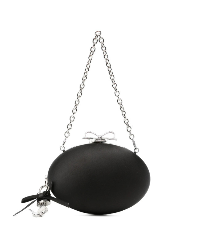 [Self-portrait] Clutch bag FW26 PF26-322B-B  BLACK