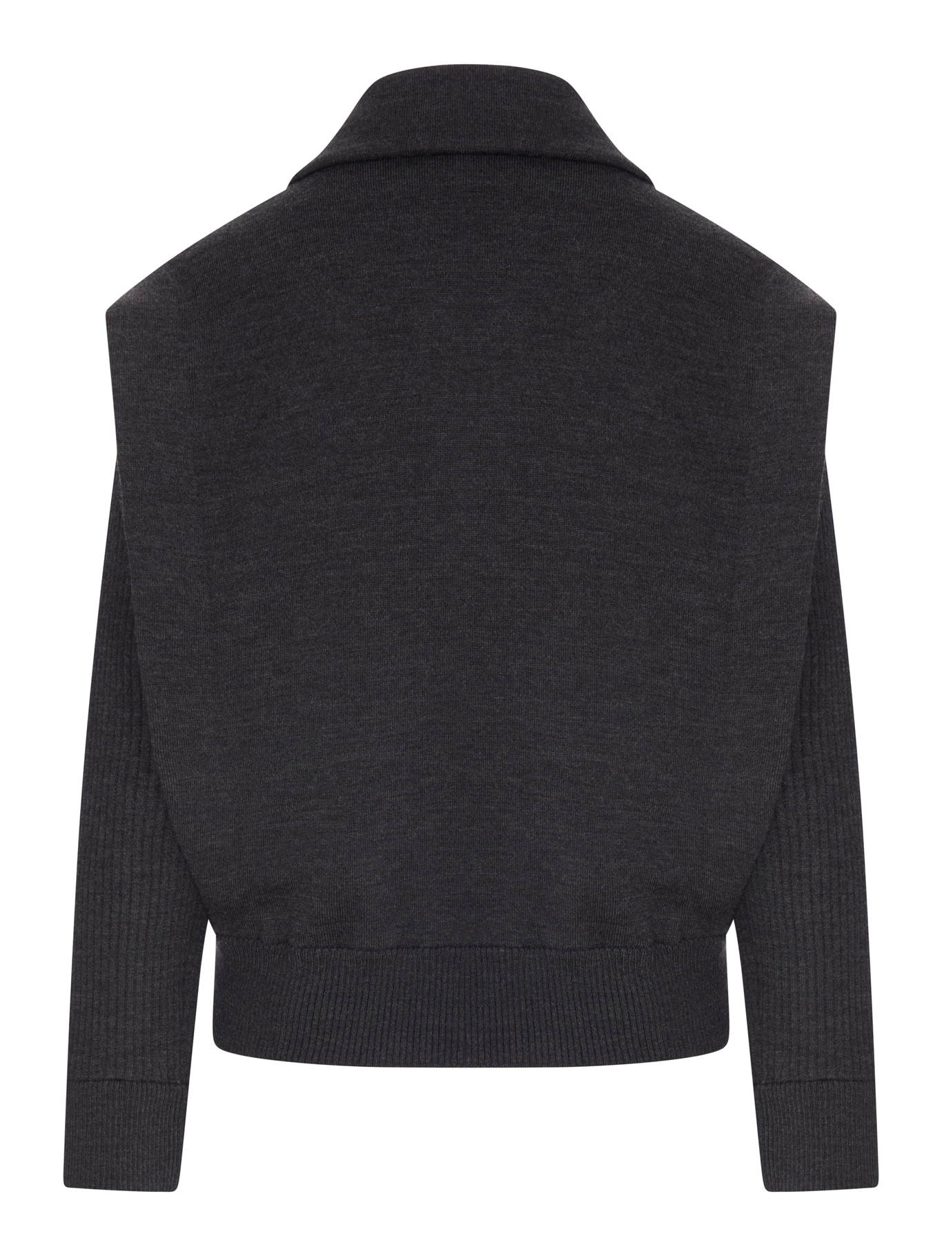 [Giorgio Armani] Knitwear FW26 GW004100AF29051M8007 DARK GREY MELANGE