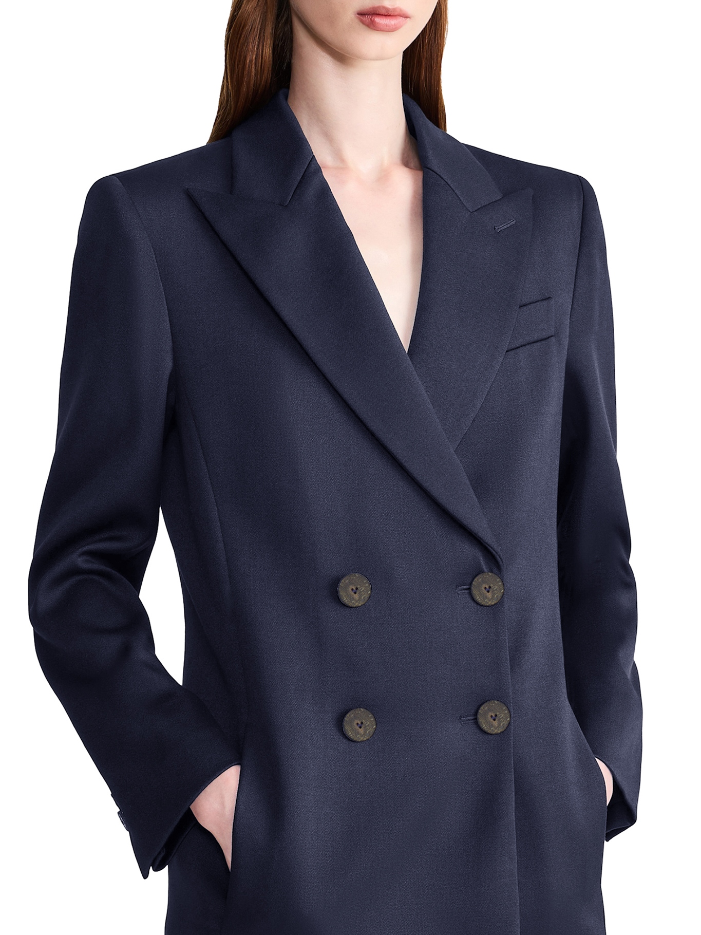 [Giorgio Armani] Blazer FW26 GW004392TE10936UB094 NAVY BLUE