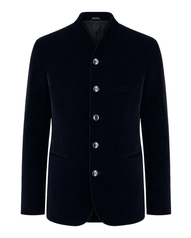 [Giorgio Armani] Shirts Long Sleeve FW26 GM004773TE10046UC001 BLACK