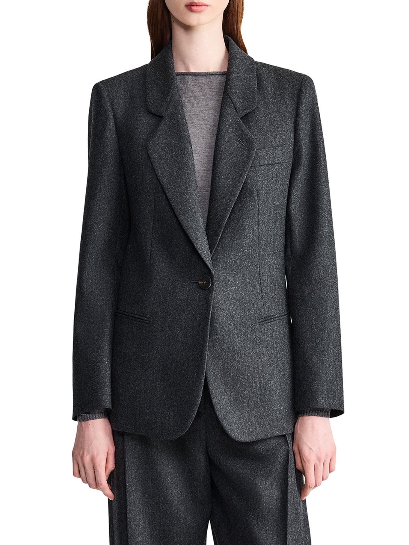[Giorgio Armani] Blazer FW26 GW004127TE10537U8131 SWAMP