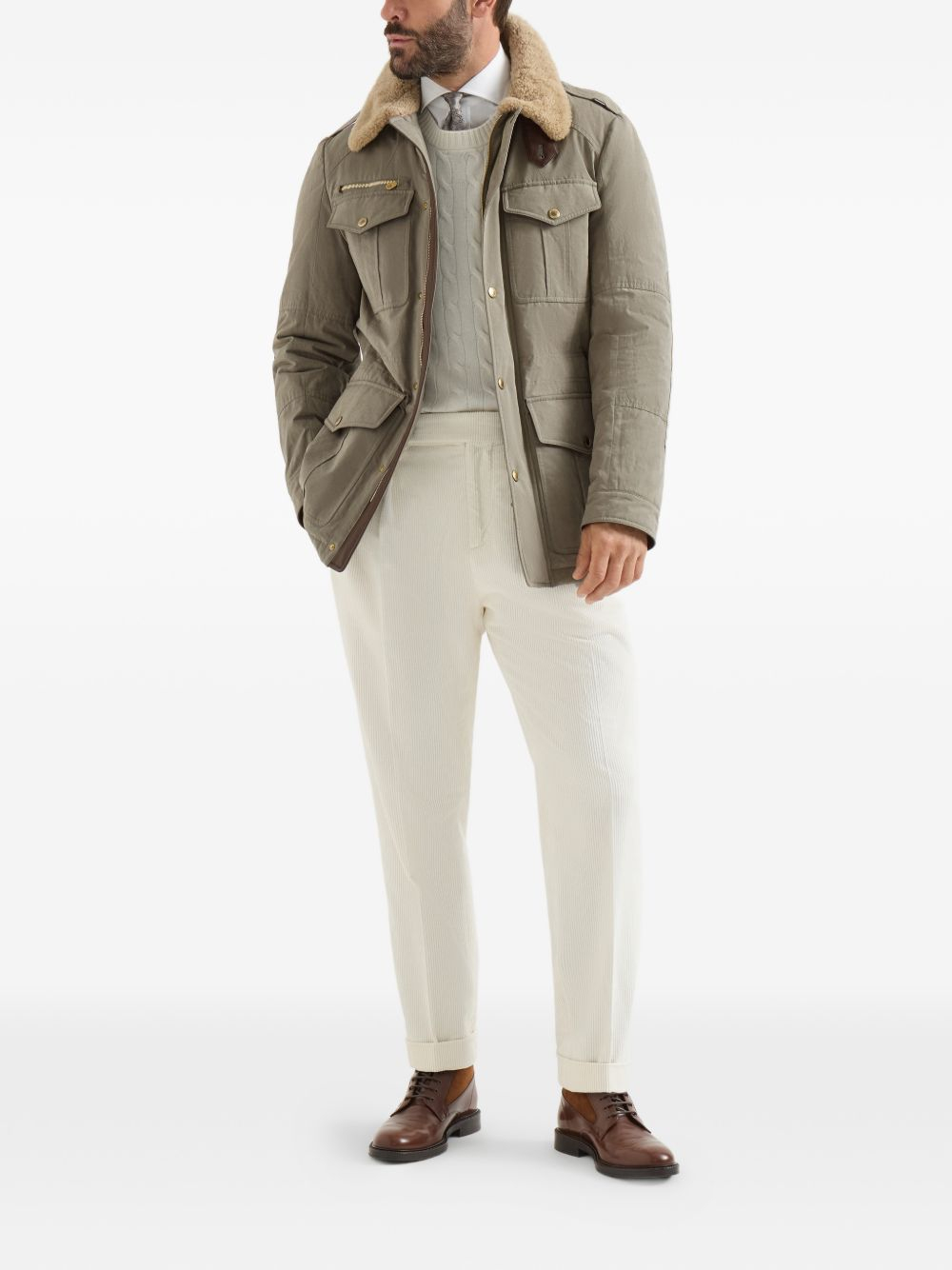 [Brunello Cucinelli] Coat FW26 MG5456001CEX89
