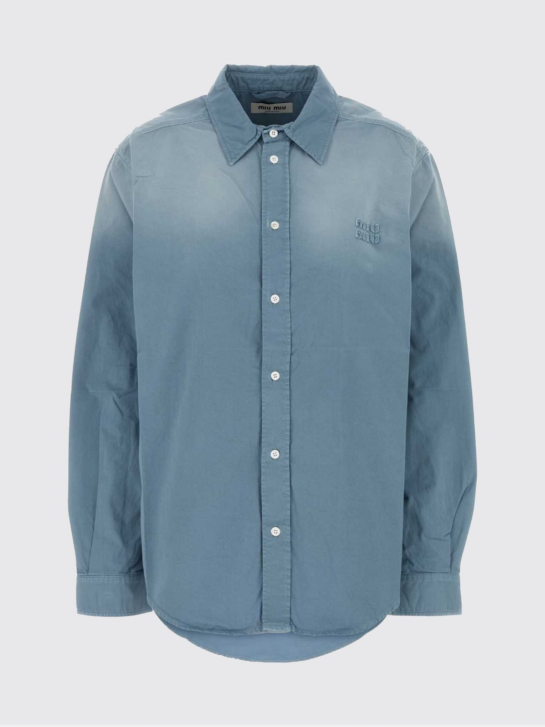 [Miu Miu] Shirts Long Sleeve FW26 MK2040SOOO19R3 F0637
