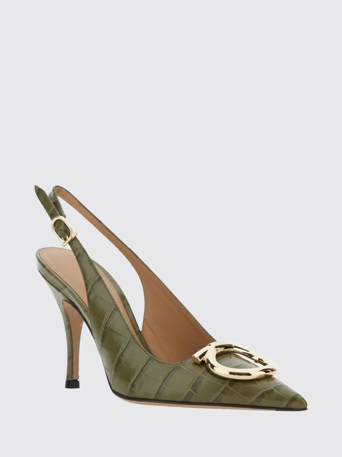 [Ferragamo] Sandals FW26 01L945 794993 NEWOLIVBISC
