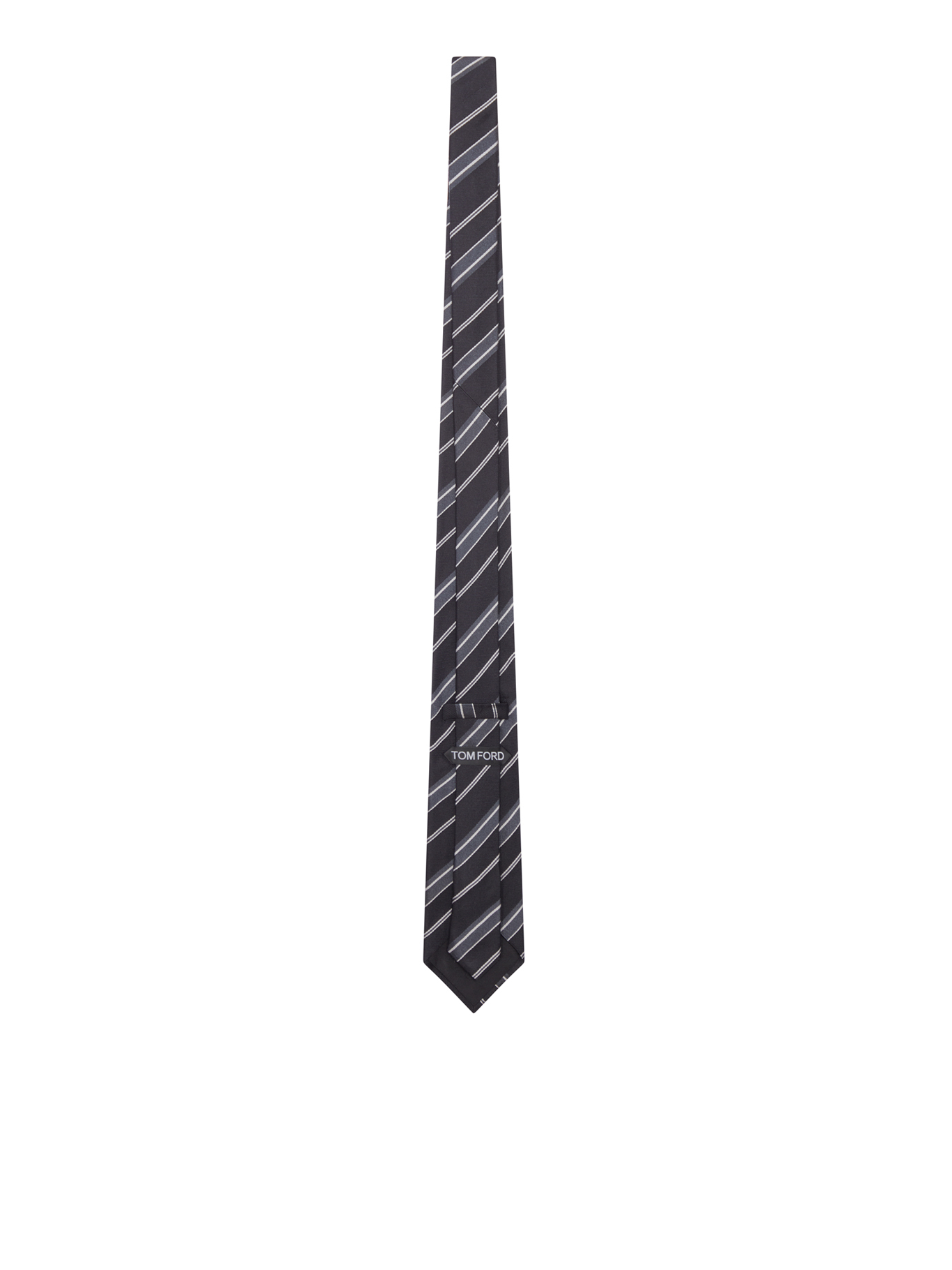 [Tom Ford] Tie FW26 STE001S0340NNA BLACK MULTICOLOR