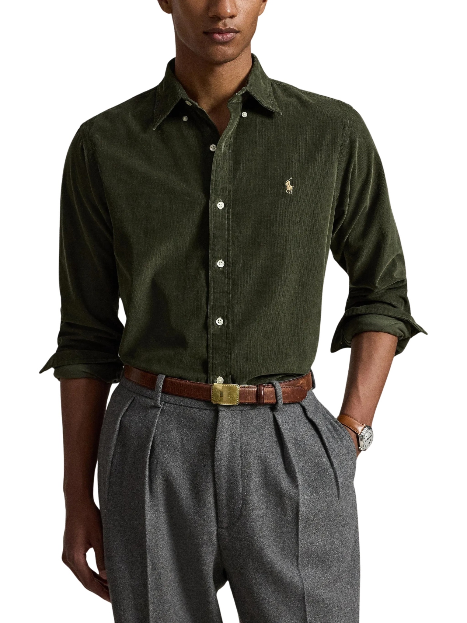 [Polo Ralph Lauren] Shirts Long Sleeve FW26 710 853123