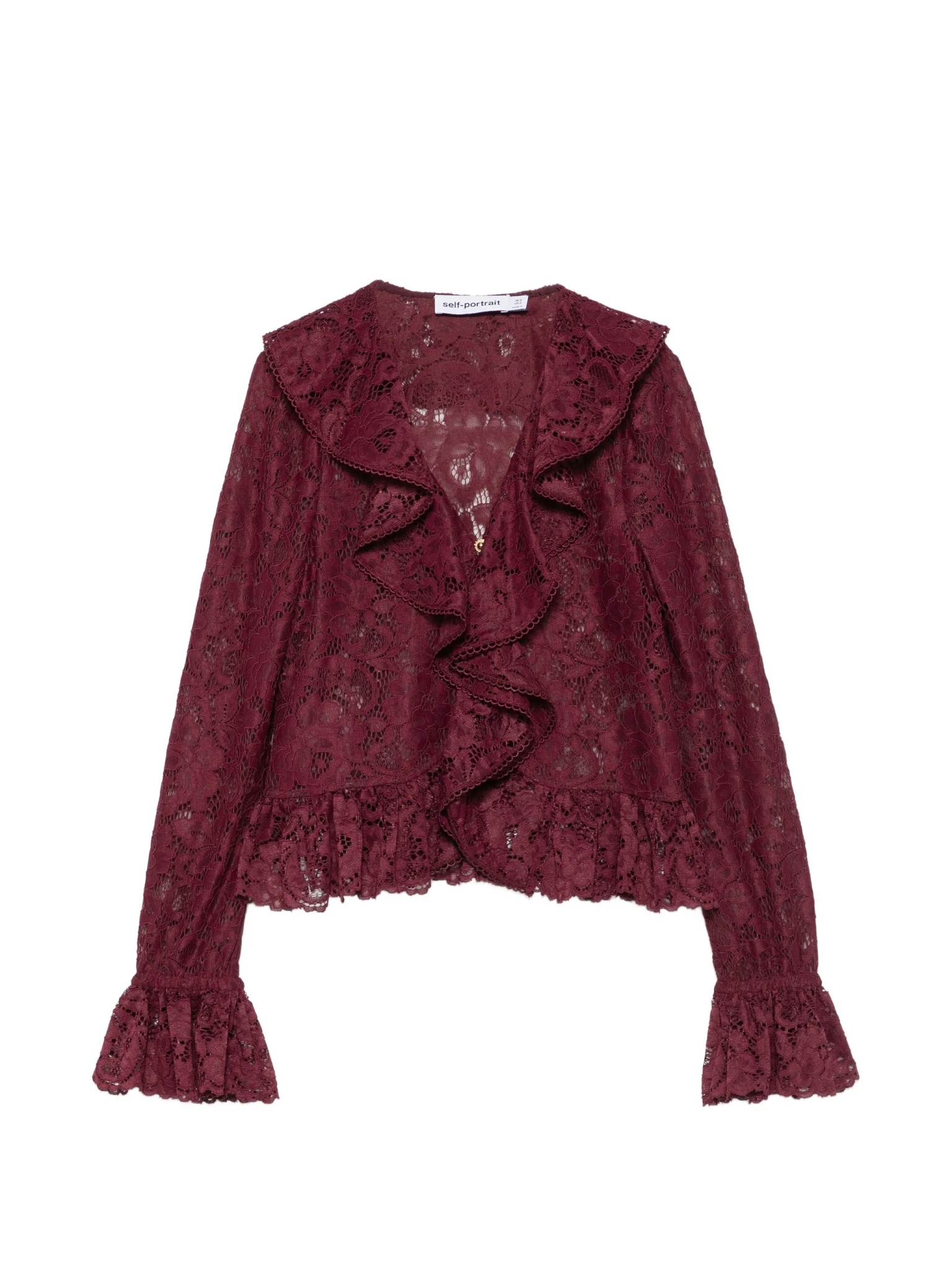 [Self-portrait] Blouse FW26 PF26102TBU