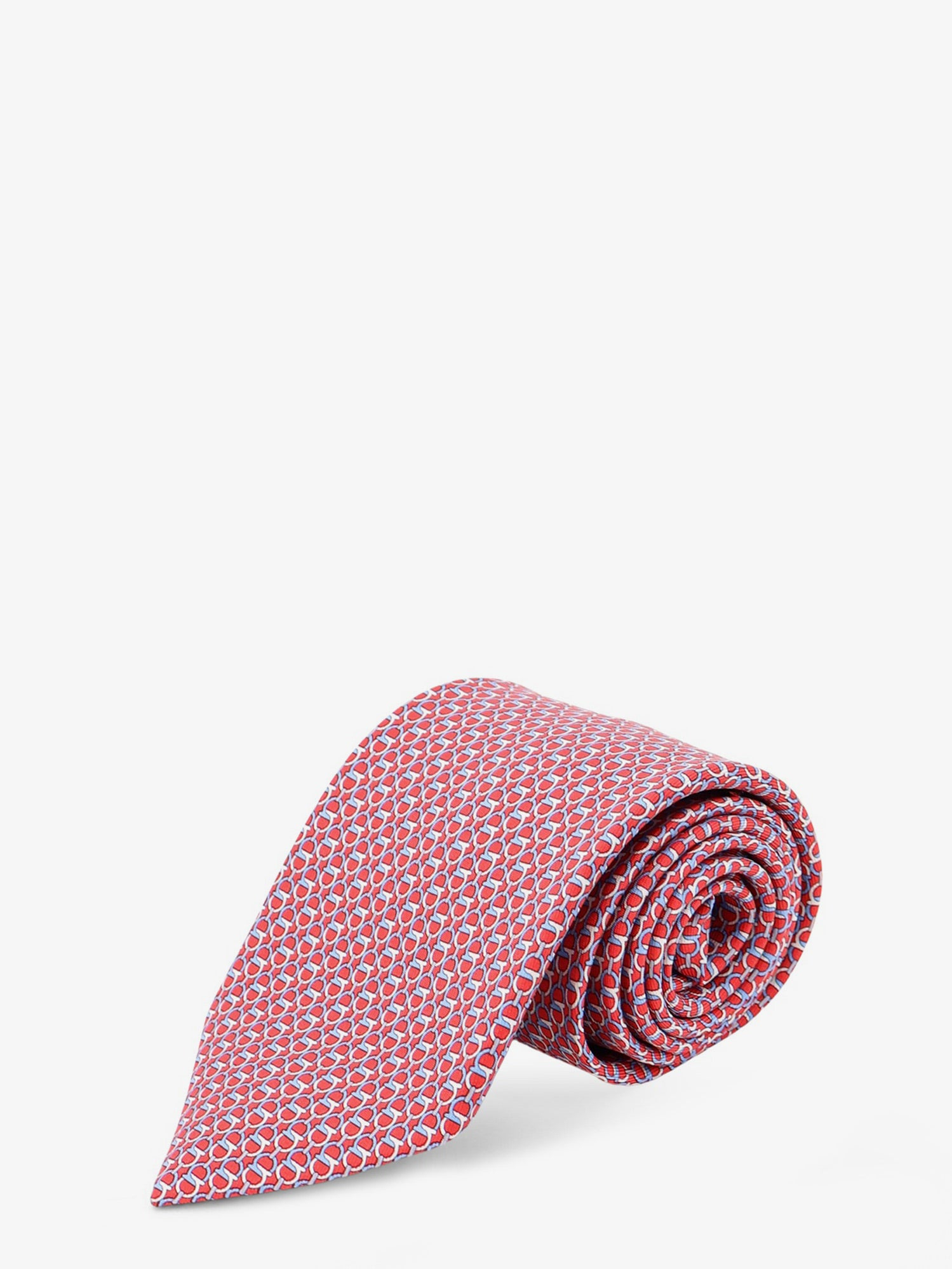 [Ferragamo] Tie FW26 351446794593ROSSO