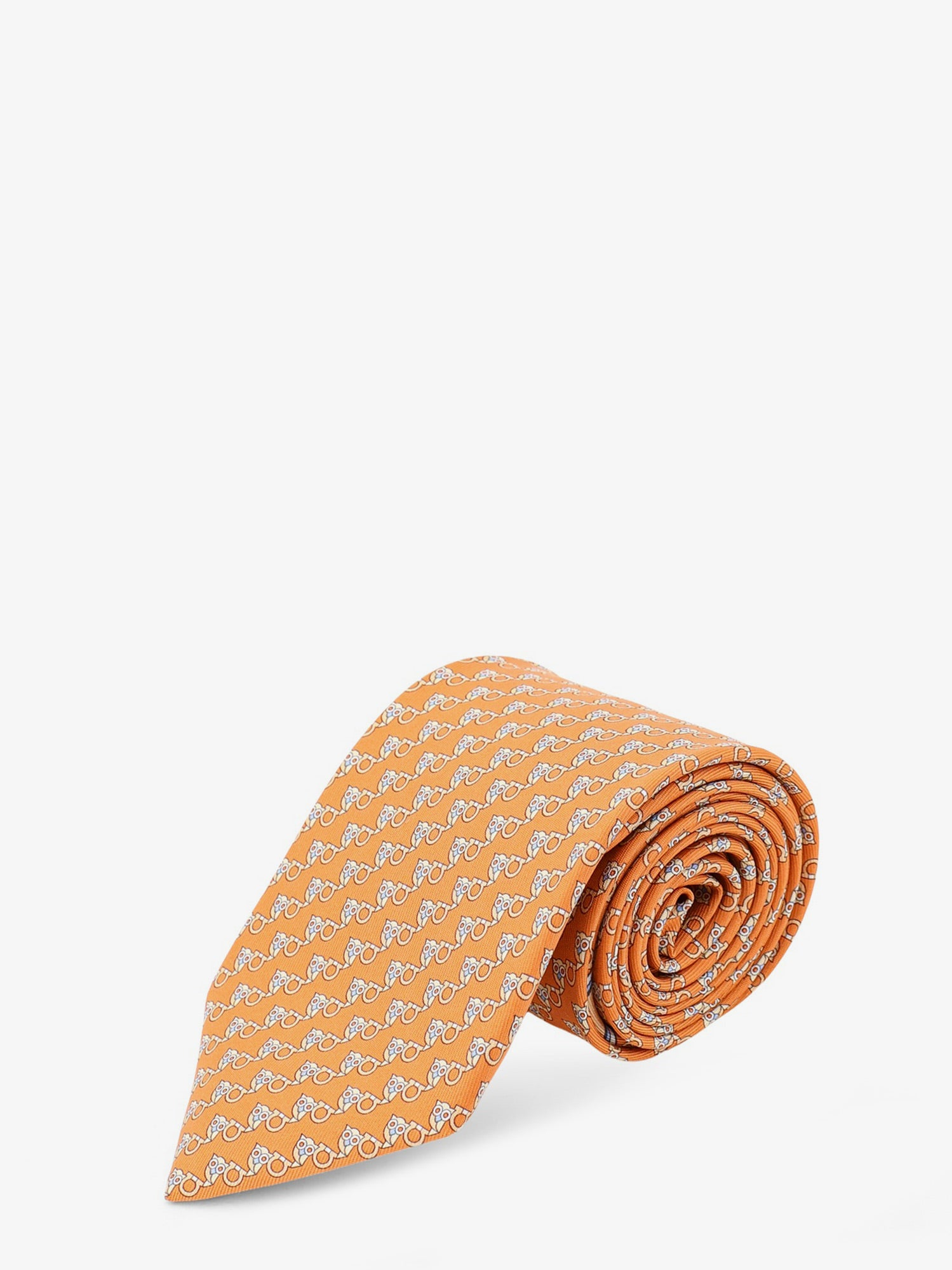 [Ferragamo] Tie FW26 351419794428ARANCIO