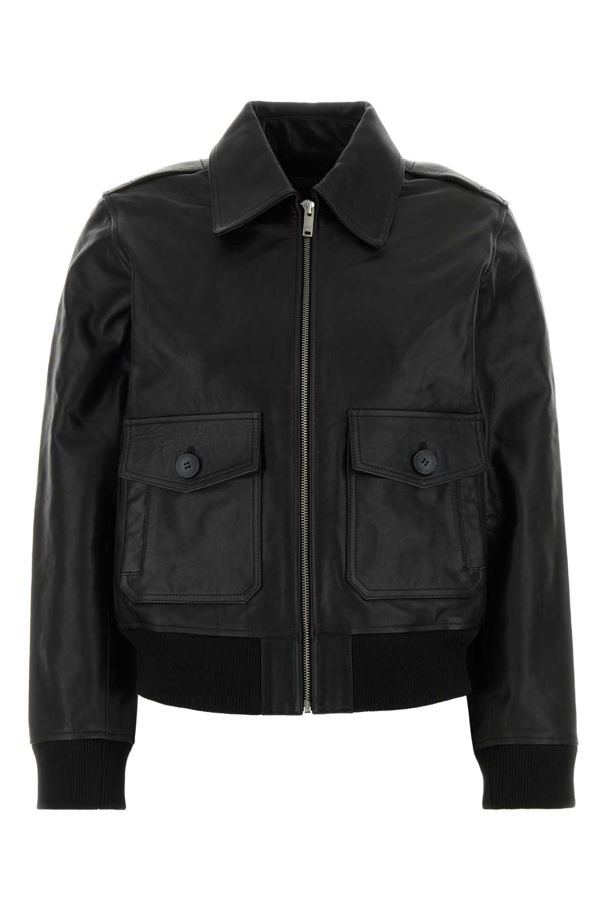[A.P.C.] Leather Jacket FW26 PXCDGF32052 LZZ