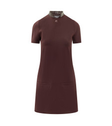 [Courreges] Long sleeve dress FW26 326CRO920PL0159 4090