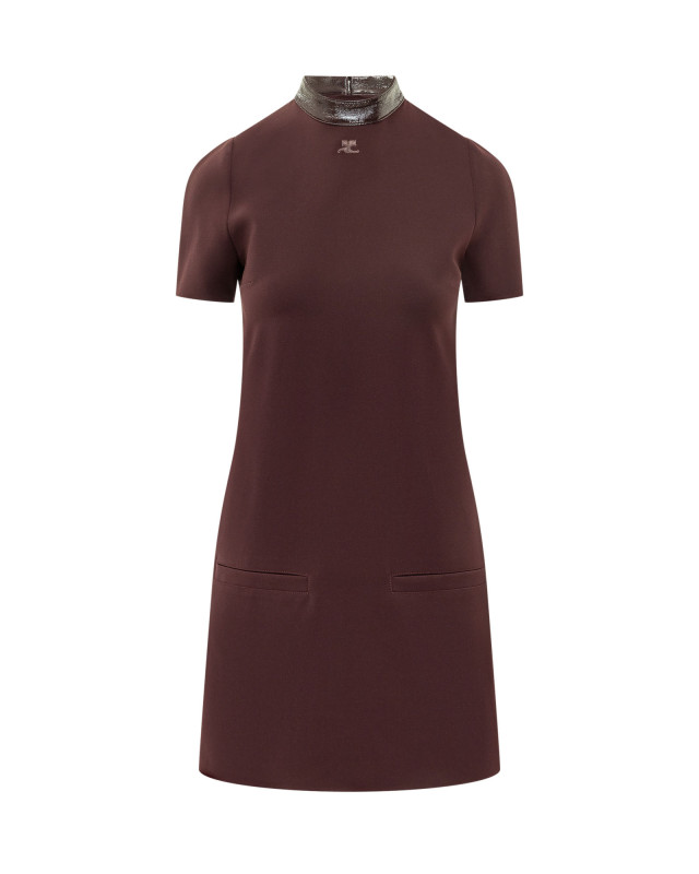 [Courreges] Long sleeve dress FW26 326CRO920PL0159 4090