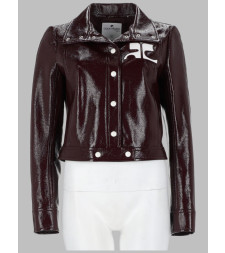 [Courreges] Leather Jacket FW26 PERCBL005_VY00144010