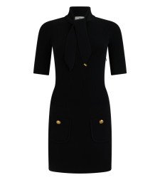 [ELISABETTA FRANCHI] Short sleeve dress FW26 AM04S_110