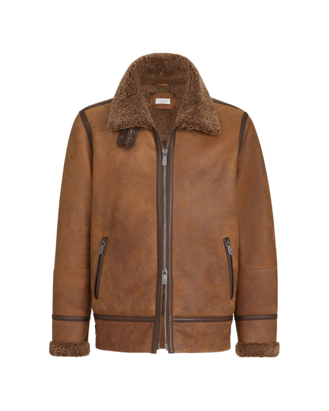 [Brunello Cucinelli] Bomber Jacket FW26 MPMTR2093