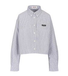 [Miu Miu] Shirts Long Sleeve SS26 MK1659 S OOO 1805F0008