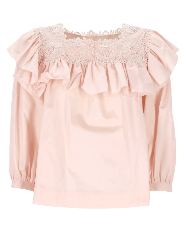 [Chloe] Blouse FW26 26AHT680536C0