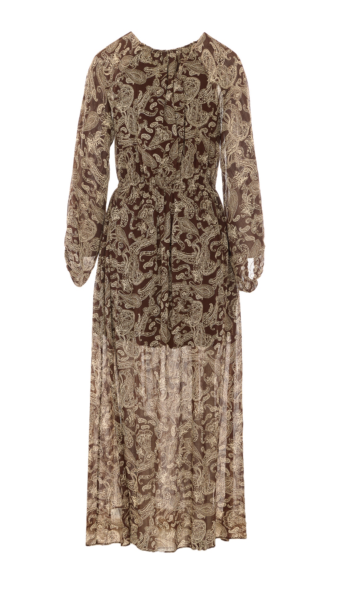 [Eleh] Long sleeve dress FW26 0290MARRONE