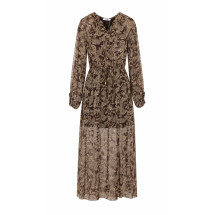 [Eleh] Long sleeve dress FW26 0290MARRONE