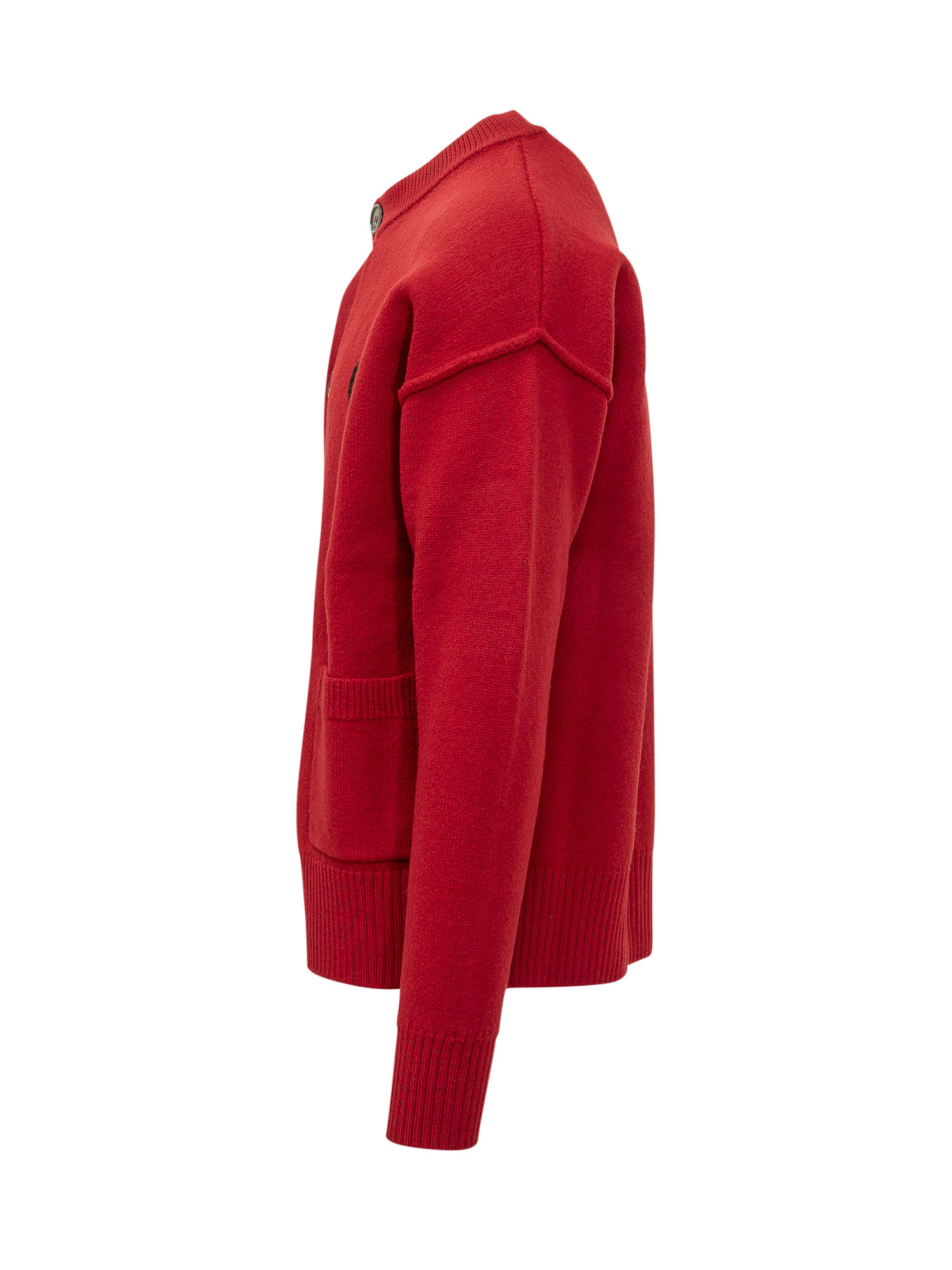 [AMI ALEXANDRE MATTIUSSI] Cardigan FW26 UKC368018 A252