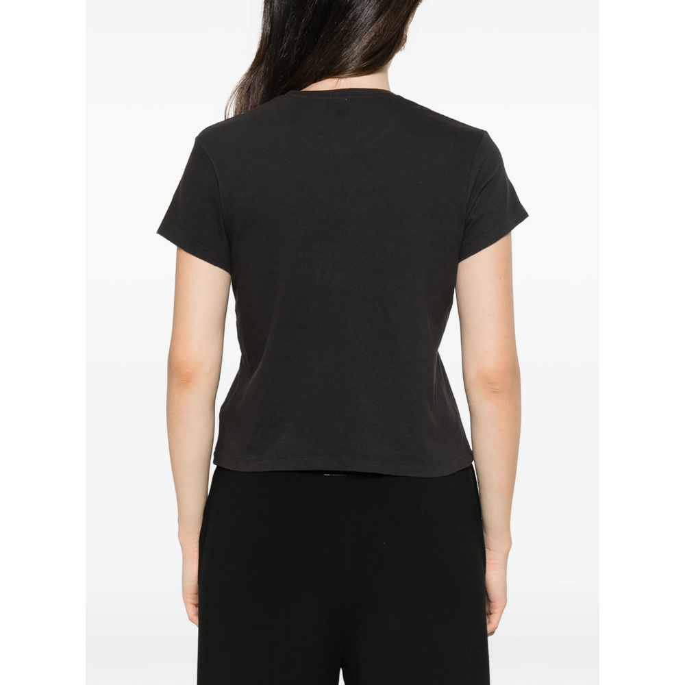 [Re/Done] T-shirts Short Sleeve FW26 024-02WBXT010  WABLK