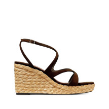 [Jimmy Choo] Sandals FW26 AYLA85CUGCOFFEE