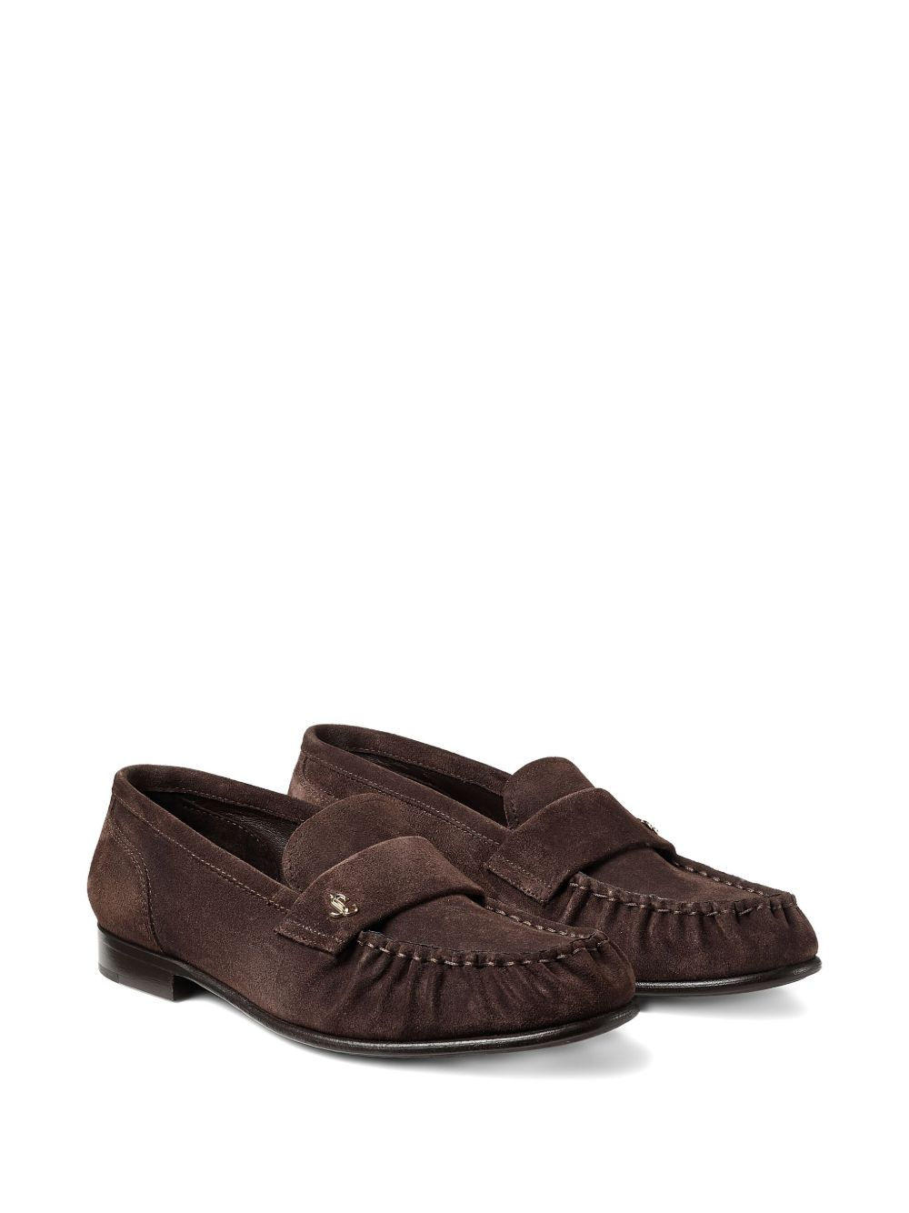 [Jimmy Choo] Loafer FW26 ELLISLOAFERFSUECHOCOLATE