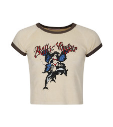 [Stockholm Surfboard Club] T-shirts Short Sleeve FW26 W1000328B60 BEIGE