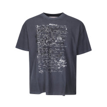 [Stockholm Surfboard Club] T-shirts Short Sleeve FW26 U1000332WB1 WASHEDBLACK