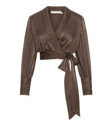 [Zimmermann] Blouse FW26 4913TF26RBCH BITTER CHOCOLATE