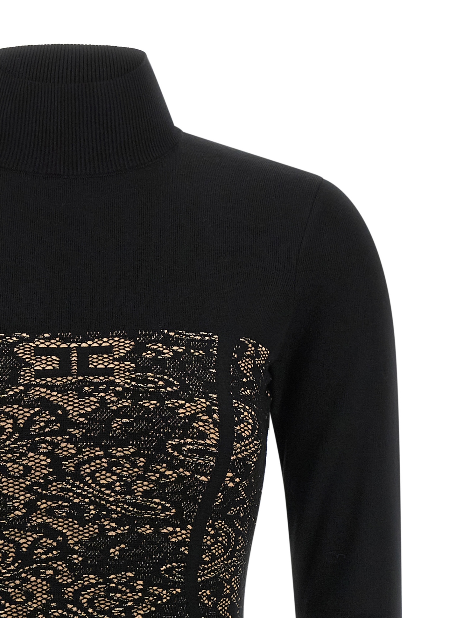 [ELISABETTA FRANCHI] Long sleeve dress FW26 AM27Q66E2FR9