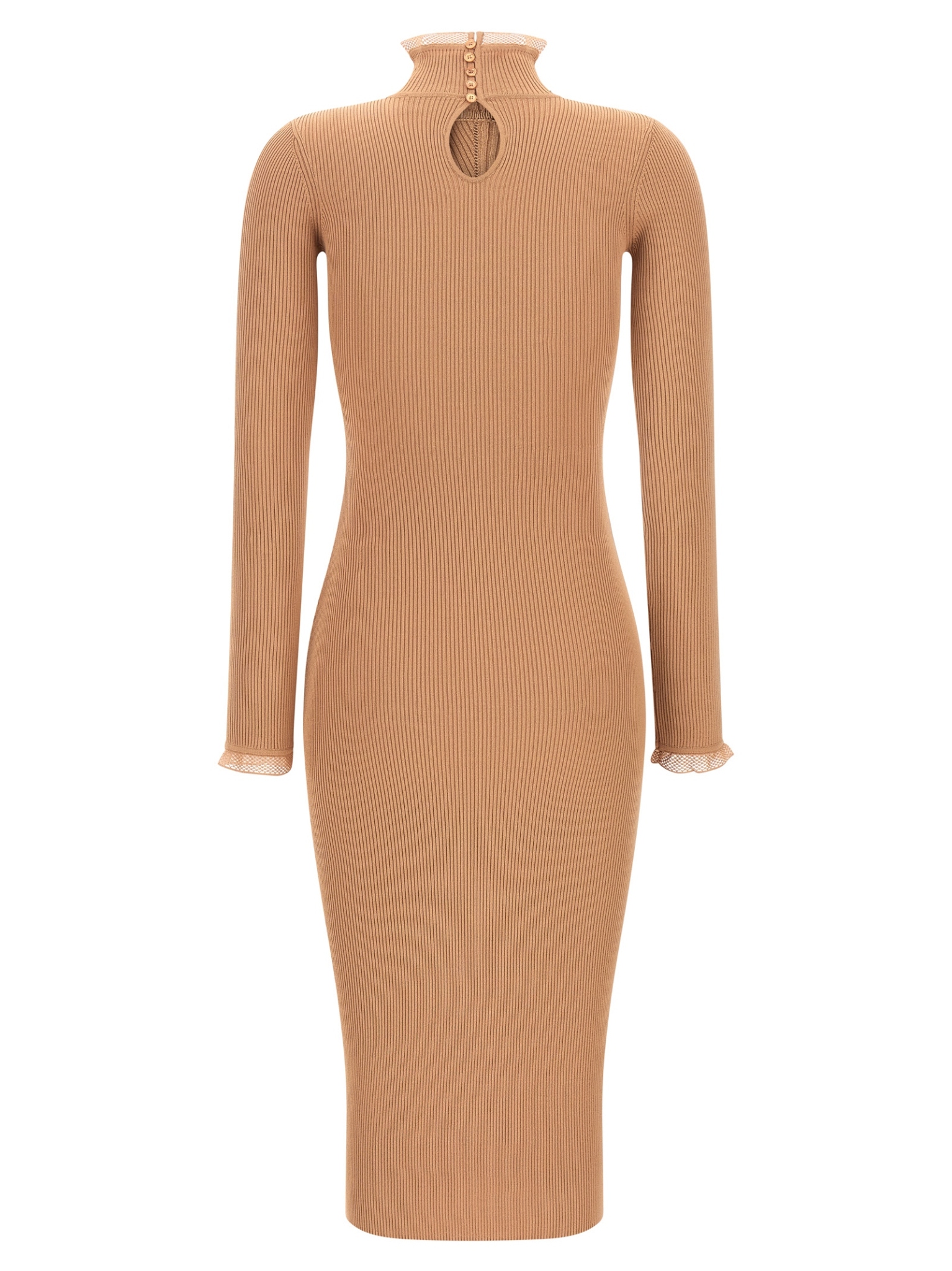 [ELISABETTA FRANCHI] Long sleeve dress FW26 AM21B66E2FK4