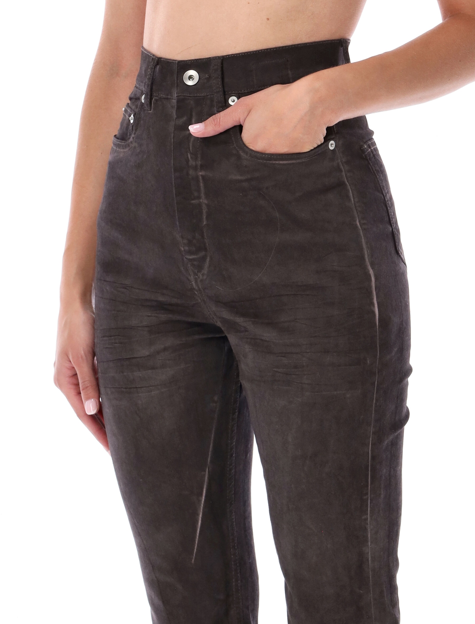 [RICK OWENS DRKSHDW] Jeans FW26 DS02F6311SDLD86