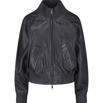 [Polo Ralph Lauren] Leather Jacket FW26 211 A93148002