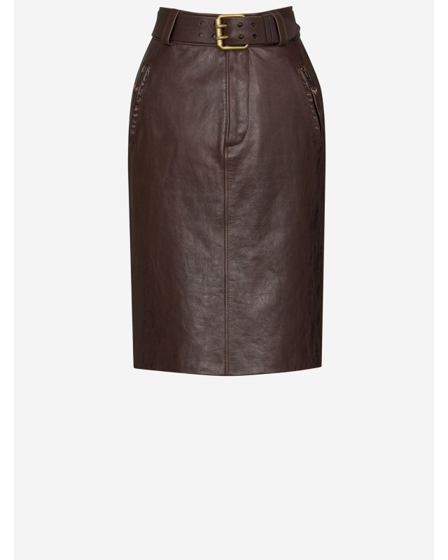 [Saint Laurent] Midi skirt SS26 865021YCVD22820