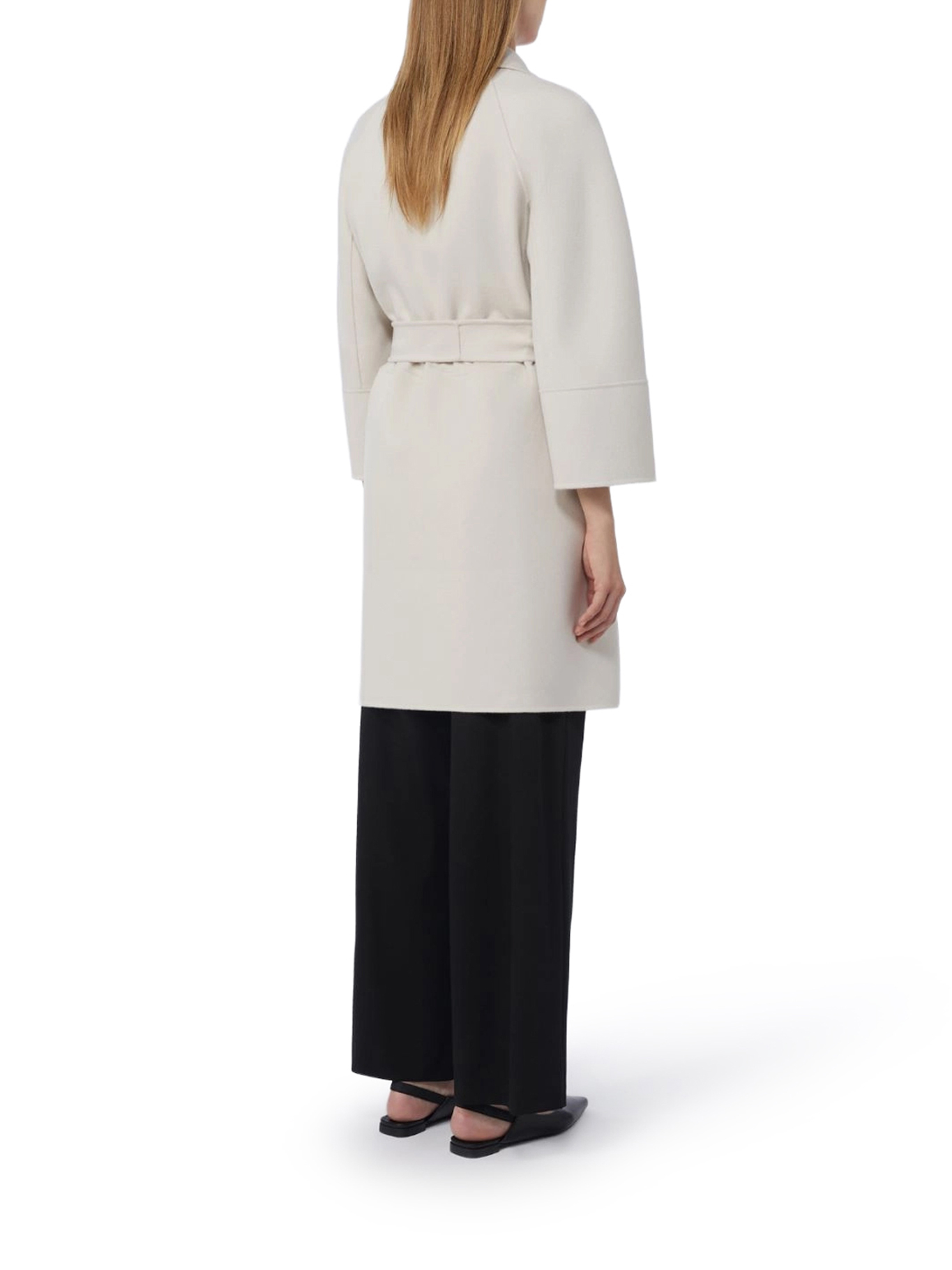 [S Max Mara] Coat FW26 2619011051600027 IVORY