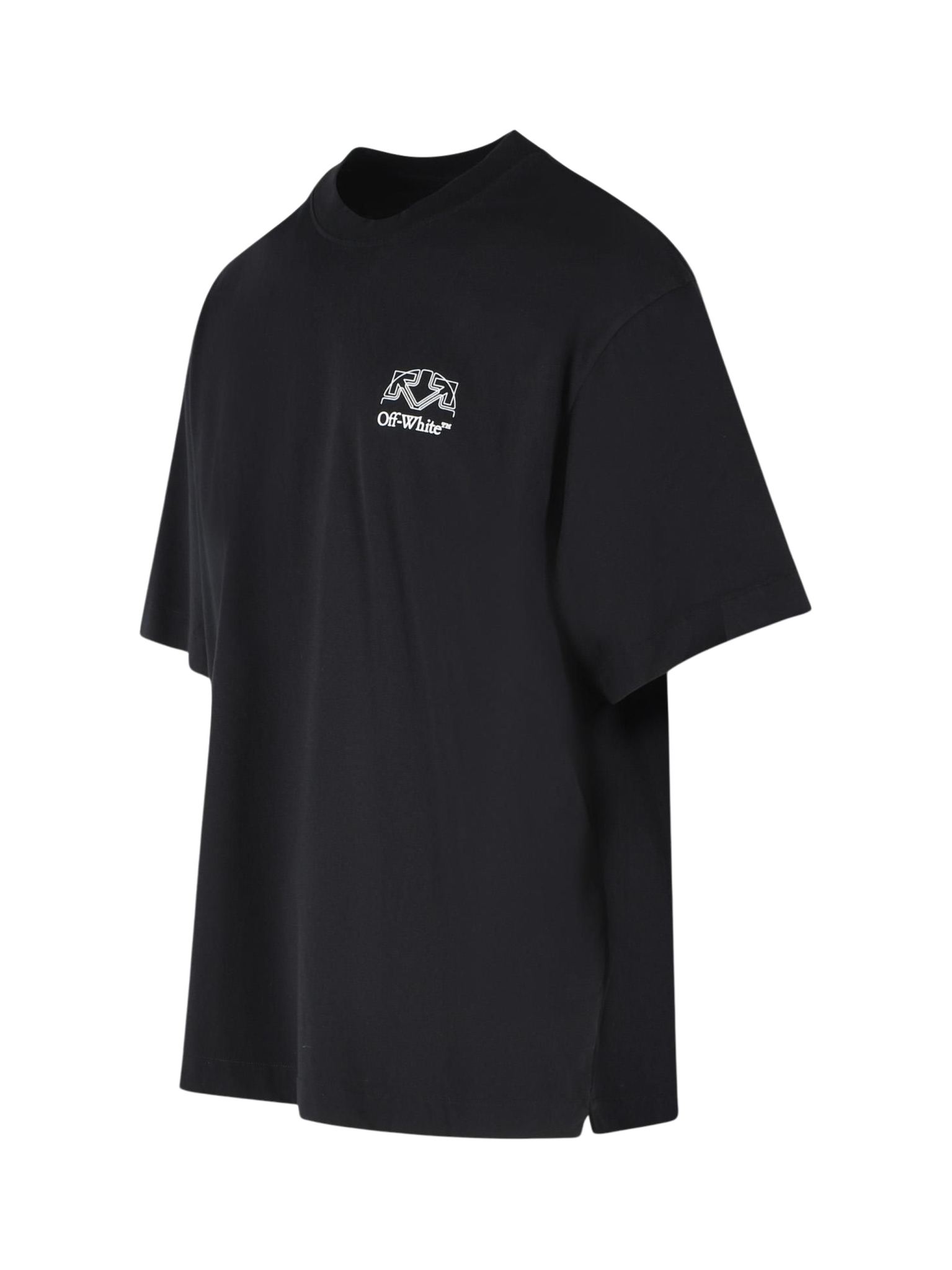 [Off-White] T-shirts Short Sleeve FW26 44MAA120F26J01E001