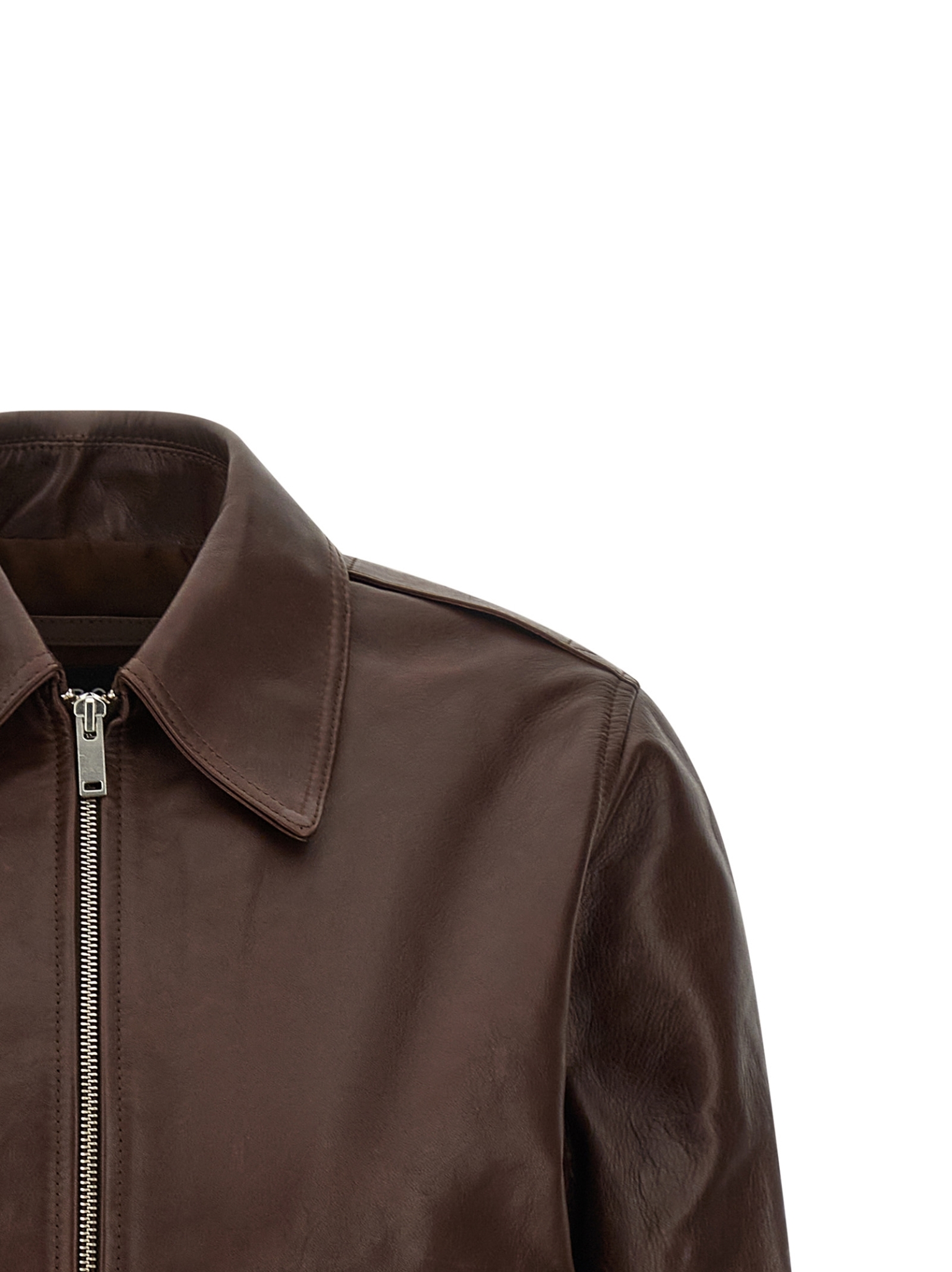 [A.P.C.] Leather Jacket FW26 PXCDGF32052CAA