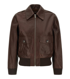 [A.P.C.] Leather Jacket FW26 PXCDGF32052CAA