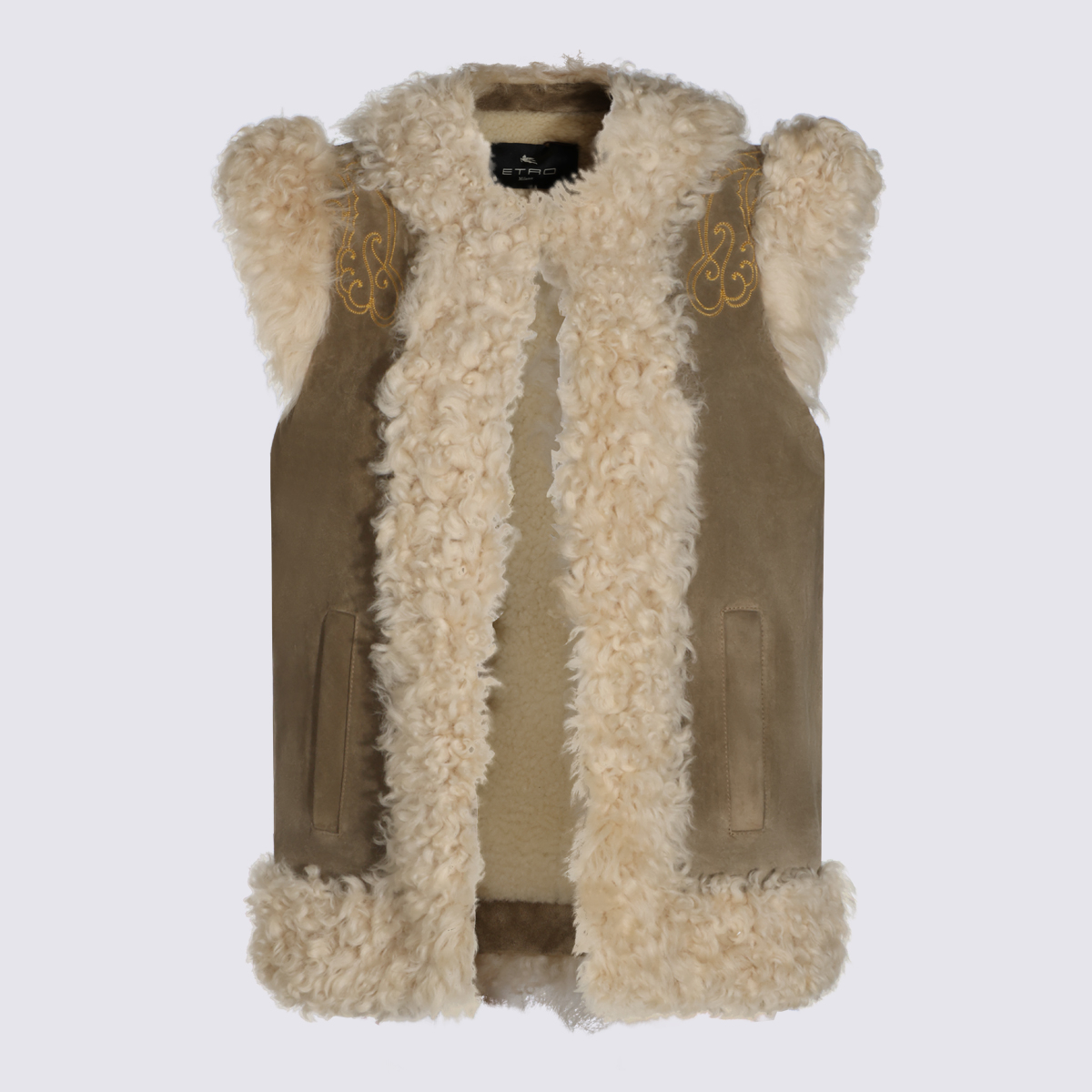 [Etro] Leather Jacket FW26 WROG0007AR11QM0482