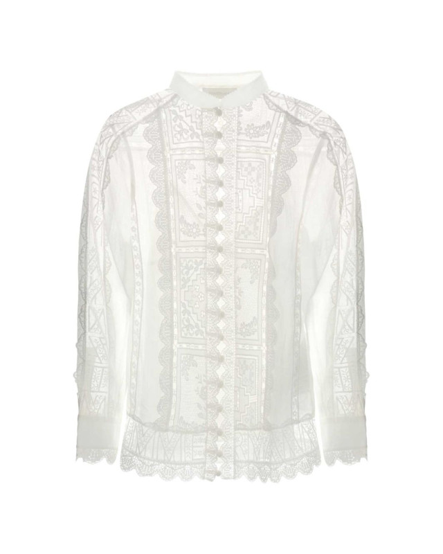 [Zimmermann] Shirts Long Sleeve FW26 8731TSS261IVO