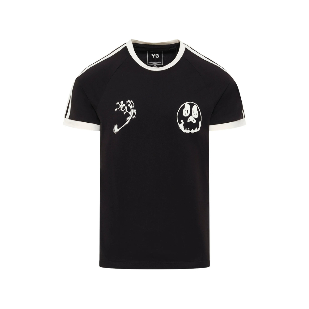 [Y-3] T-shirts Short Sleeve FW26 KQ8577  BLACK