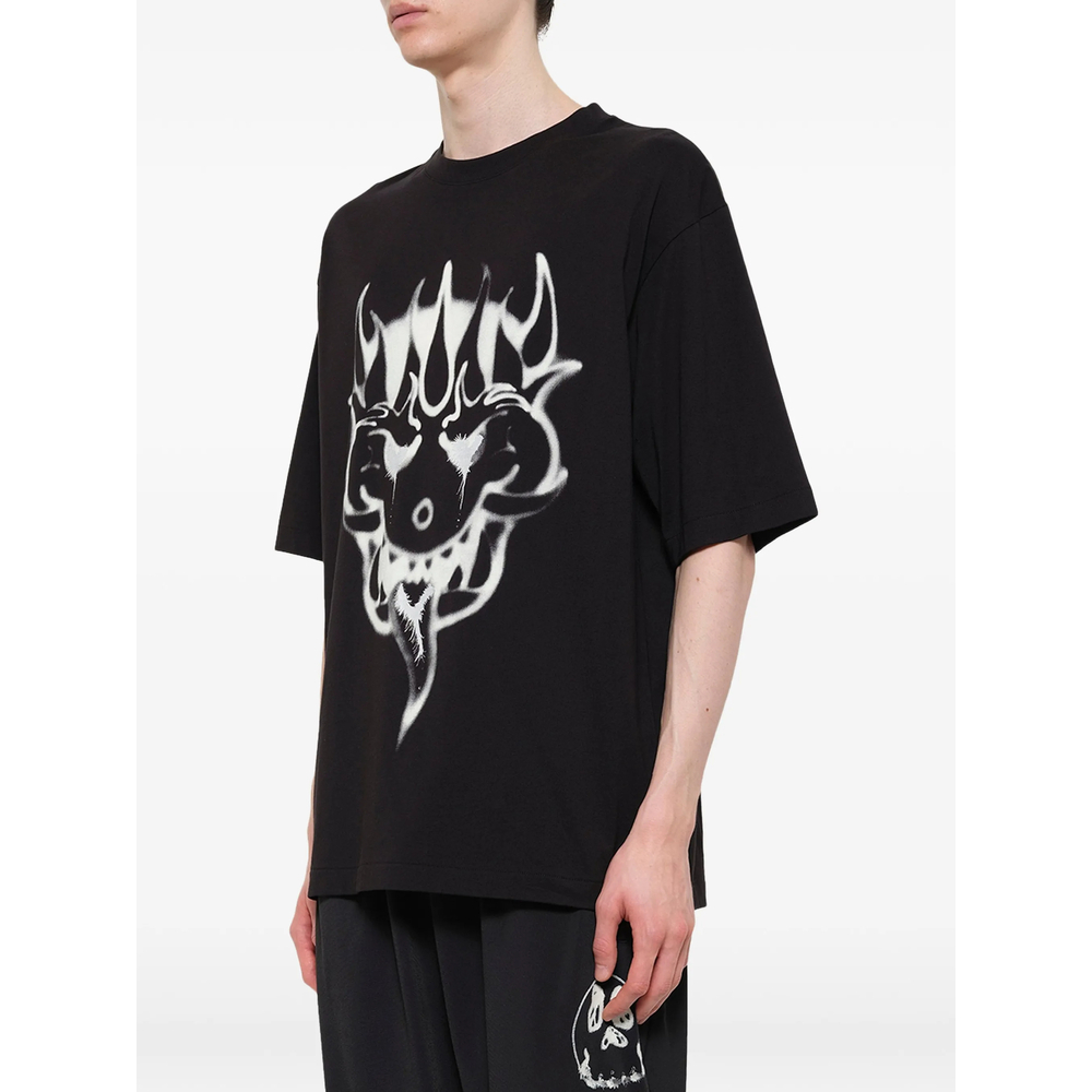 [Y-3] T-shirts Short Sleeve FW26 KQ8596  BLACK
