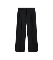 [Sunflower] Trousers FW26 4209 WID PLATED BLACK