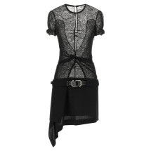 [The Attico] Short sleeve dress FW26 261WCA00516MIX123AA100