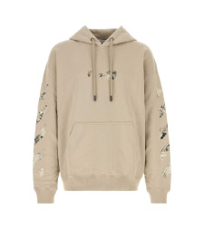 [Off White] Sweatshirt FW26 OMBB085F26FLE00400 STRING