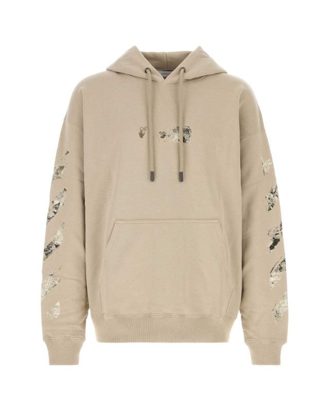 [Off White] Sweatshirt FW26 OMBB085F26FLE00400 STRING
