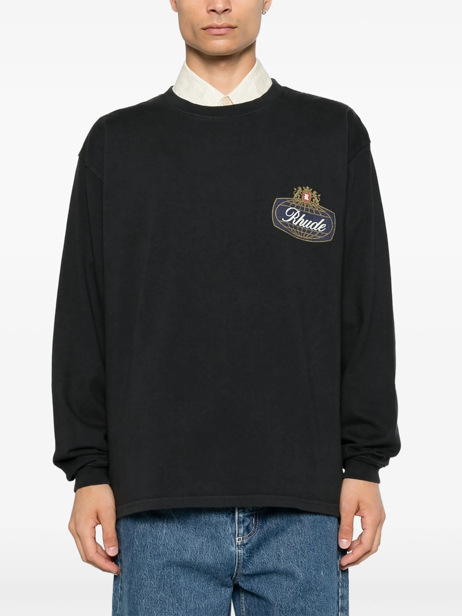 [Rhude] T-shirts Long Sleeve FW26 RHPF26TT160126500
